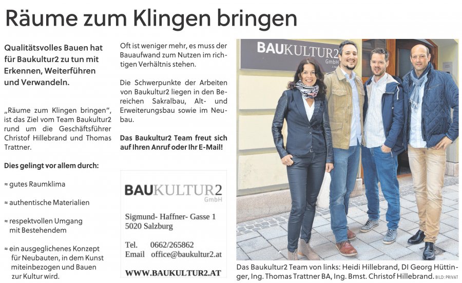 Presseartikel Baukultur2